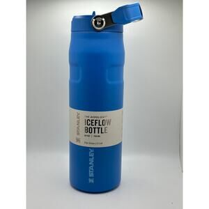 Stanley IceFlow Flip Straw Tumbler with Handle 30 oz | Twist On Lid and Flip Up